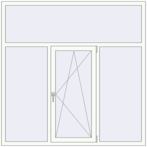 Купити Вікна 1800x1800 мм REHAU Euro 70