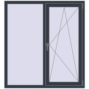 Купити Вікна 1300x1400 мм REHAU Euro 60