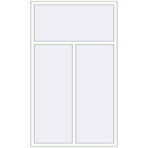 Купити Вікна 1250x2100 мм REHAU Euro 70