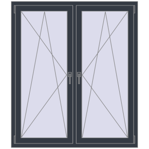 Купити Вікна 1300x1500 мм REHAU Brillant-Design