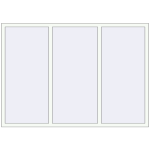 Купити Вікна 2030x1430 мм REHAU Euro 70 Білий (RAL 9016) з двох сторін