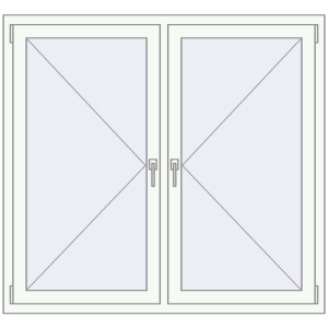 Купити Вікна 1400x1300 мм REHAU Euro 60