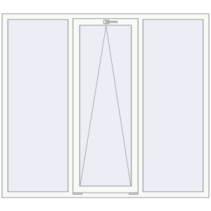 Купити Вікна 1800x1600 мм REHAU Euro 60