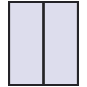 Купити Вікна 1500x1800 мм REHAU Euro 60 BLACK_ULTI-MATT з двох сторін