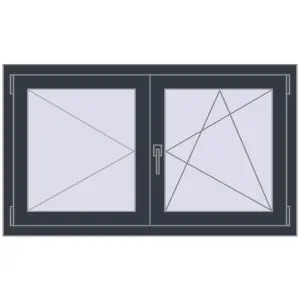Купити Вікна 1200x700 мм REHAU Euro 70