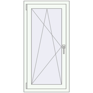 Купити Вікна 600x1200 мм REHAU Euro 60