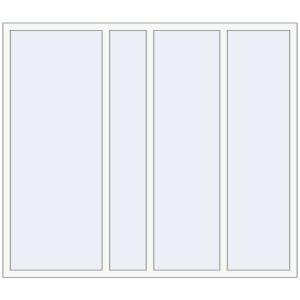 Купити Вікна 2000x1730 мм REHAU Euro 70 Білий (RAL 9016) з двох сторін