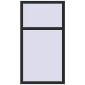 Купити Вікна 800x1500 мм REHAU Euro 70 RAL 9017 Traffic black з двох сторін