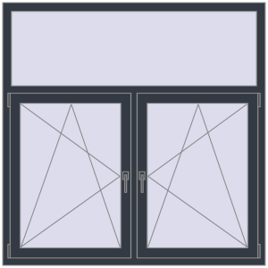 Купити Вікна 1500x1500 мм REHAU Euro 60