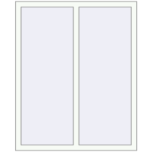 Купити Вікна 1100x1350 мм REHAU Euro 60 Білий (RAL 9016) з двох сторін