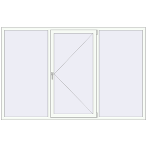 Купити Вікна 2400x1540 мм REHAU Euro 60