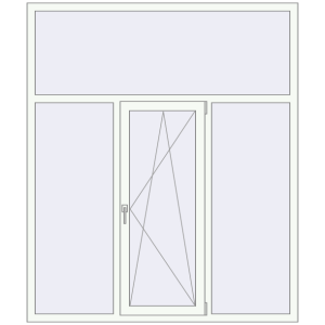 Купити Вікна 1700x2000 мм REHAU Brillant-Design