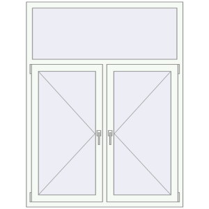 Купити Вікна 1300x1700 мм REHAU Euro 60