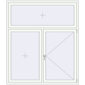 Купити Вікна 1670x1940 мм REHAU SYNEGO MD