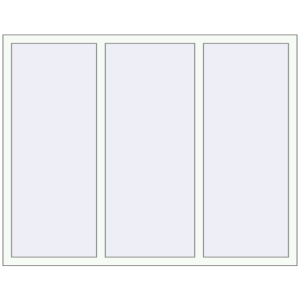 Купити Вікна 1720x1350 мм REHAU Euro 70 Білий (RAL 9016) з двох сторін