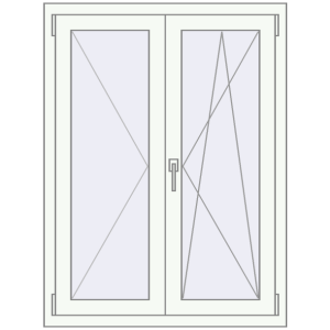 Купити Вікна 900x1200 мм REHAU Euro 70