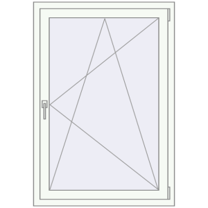 Купити Вікна 880x1340 мм REHAU Euro 70