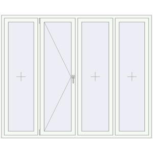 Вікна 2200x1800 мм REHAU Euro 60 Білий (RAL 9016) з двох сторін. Вид зсередини Купити Вікна 2200x1800 мм REHAU Euro 60 Білий (RAL 9016) з двох сторін