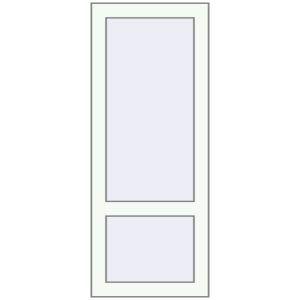 Купити Вікна 400x1000 мм REHAU Euro 60 Білий (RAL 9016) з двох сторін