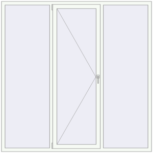 Купити Вікна 2100x2100 мм REHAU Euro 70