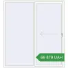 Ціноутворення Розсувні терасні двері 2000x2200 мм REHAU Euro 60 (Похило-зсувні) Білий (RAL 9016) з двох сторін. Ціна: 66 879.41 UAH