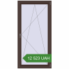 Ціноутворення Балконні двері 1000x2000 мм REHAU Euro 60 Балконні двері. Ціна: 12 523.32 UAH