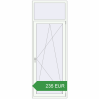 Ціноутворення Балконні двері 900x2500 мм REHAU Euro 60 Білий (RAL 9016) з двох сторін. Ціна: 235.23 EUR