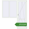 Ціноутворення Балконні двері 1900x2200 мм REHAU Euro 60. Ціна: 369.89 EUR