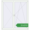 Ціноутворення Балконні двері 1800x2000 мм REHAU Euro 70 ANTHRACITE_GREY_STRUKTURAL ззовні. Ціна: ₴23,639.21