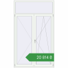 Ціноутворення Балконні двері 1500x2500 мм REHAU Euro 70 Білий (RAL 9016) з двох сторін. Ціна: ₴20,813.87