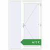 Ціноутворення Вхідні двері 1400x2100 мм REHAU Euro-Design 60 Білий (RAL 9016) з двох сторін. Ціна: €692.27