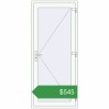 Ціноутворення Вхідні двері 900x2100 мм REHAU Brillant-Design Білий (RAL 9016) з двох сторін. Ціна: $544.83