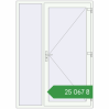Ціноутворення Вхідні двері 1500x2100 мм REHAU Euro-Design 60 Білий (RAL 9016) з двох сторін. Ціна: ₴25,067.14
