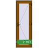 Ціноутворення Внутрішні двері 700x2050 мм REHAU Z74/60 GOLDEN OAK з двох сторін. Ціна: ₴21,175.46