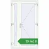 Ціноутворення Внутрішні двері 1130x2000 мм REHAU Т94/60 Білий (RAL 9016) з двох сторін. Ціна: ₴20,962.08