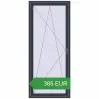 Ціноутворення Вікна 900x2100 мм REHAU Euro 70 ANTHRACITE_GREY_STRUKTURAL з двох сторін. Ціна: 384.96 EUR