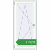 Ціноутворення Вікна 670x1420 мм REHAU SYNEGO MD Білий (RAL 9016) з двох сторін. Ціна: ₴7,922.20