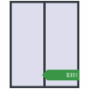 Ціноутворення Вікна 1600x2000 мм REHAU Euro 70 ANTHRACITE_GREY_STRUKTURAL з двох сторін. Ціна: $350.65