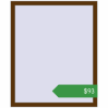 Ціноутворення Вікна 1000x1220 мм REHAU Euro 60 WALNUT з двох сторін. Ціна: $93.26