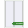 Ціноутворення Вікна 1000x1450 мм REHAU Brillant-Design. Ціна: 145.8 EUR