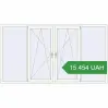 Ціноутворення Вікна 2700x1500 мм REHAU Euro 60 Білий (RAL 9016) з двох сторін. Ціна: 15 454.01 UAH