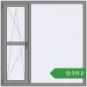 Ціноутворення Вікна 1500x1500 мм Altest Pony 375 RAL 9007 Grey aluminium з двох сторін. Ціна: ₴18,919.28