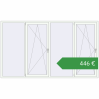 Ціноутворення Вікна 2900x1700 мм REHAU Euro 60 Білий (RAL 9016) з двох сторін. Ціна: €445.97