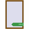 Ціноутворення Вікна 810x1280 мм REHAU Brillant-Design GOLDEN OAK з двох сторін. Ціна: €198.73