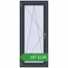 Ціноутворення Вікна 600x1400 мм REHAU Euro 60 ANTHRACITE_GREY_STRUKTURAL з двох сторін. Ціна: 196.76 EUR
