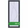 Ціноутворення Вікна 900x2100 мм REHAU Euro 70 ANTHRACITE_GREY_STRUKTURAL з двох сторін. Ціна: €384.96