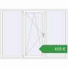 Ціноутворення Вікна 2005x1500 мм REHAU Euro 70 Білий (RAL 9016) з двох сторін. Ціна: €405.15