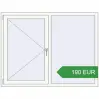 Ціноутворення Вікна 1570x1200 мм REHAU Euro 60 Білий (RAL 9016) з двох сторін. Ціна: 189.96 EUR