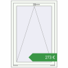 Ціноутворення Вікна 850x1230 мм REHAU Brillant-Design Білий (RAL 9016) з двох сторін. Ціна: €273.16