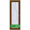 Ціноутворення Вікна 600x1670 мм REHAU Euro 70 WALNUT з двох сторін. Ціна: €304.25